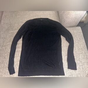 Banana Republic Women's Black Crewneck  cashmere Sweater